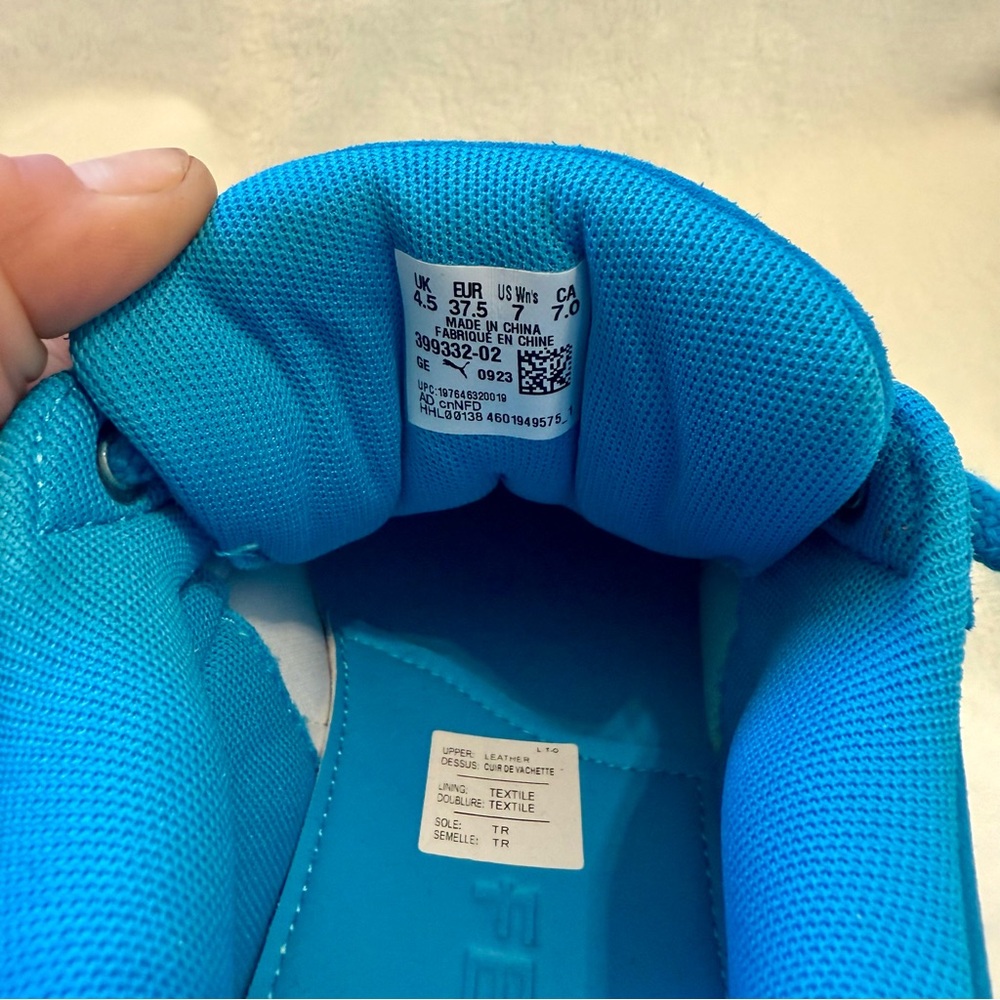 Fenty x Puma Creeper Phatty Speed Blue / Lime Rihanna NWOT Limited Edition - Picture 7 of 11